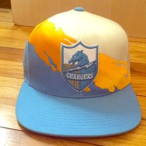 San Diego Chargers SnapBack hat. Mitchell & Ness